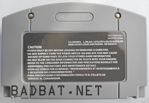 B3313 Unabandoned – Super Mario 64 N64 Parody Physical Cartridge